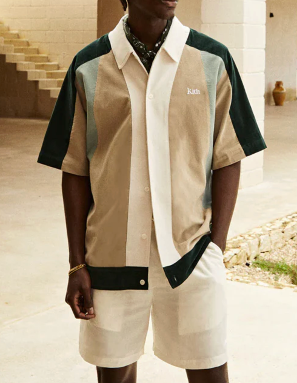 Kith Micro Cord Woodpoint 'Reverie' Button Down Shirt - Size Small