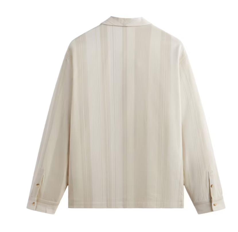 Kith Long Sleeve Thompson Crossover Shirt Hallow Size Small BRAND NEW