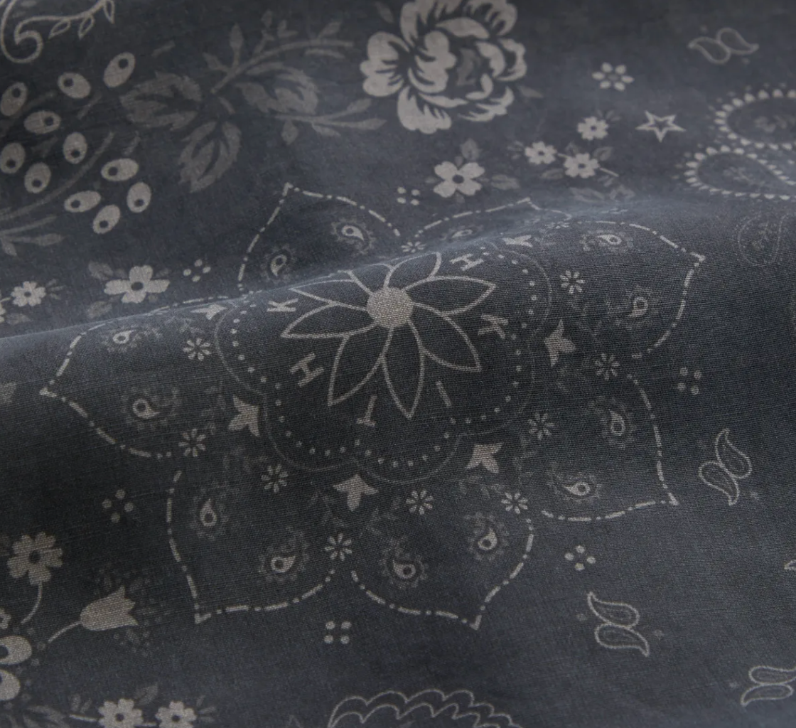 Kith Cupro Linen Sullivan Gi Shirt - Black Size Medium BRAND NEW