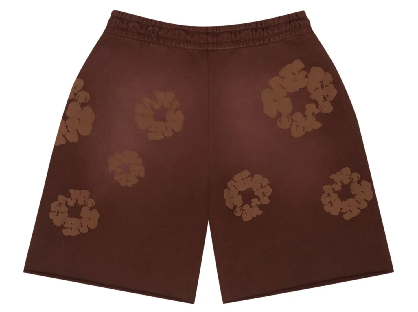 Denim Tears Mono Cotton Wreath Brown Sweatshorts Size XXL