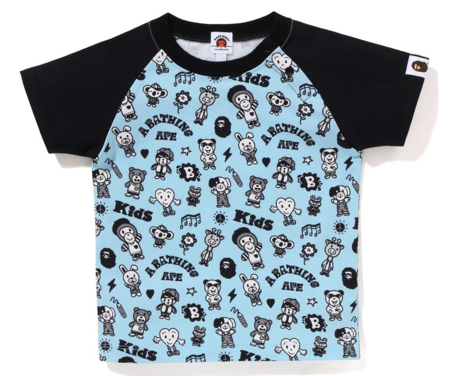 Bape Kids X Chocomoo Milo Friends Blue Gift Set Size 80