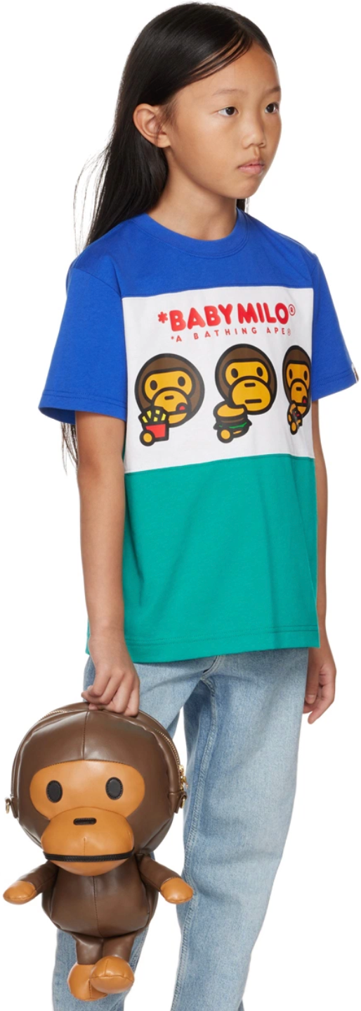 BABY MILO JUNK FOOD COLOR BLOCK TEE K / GREEN / 90