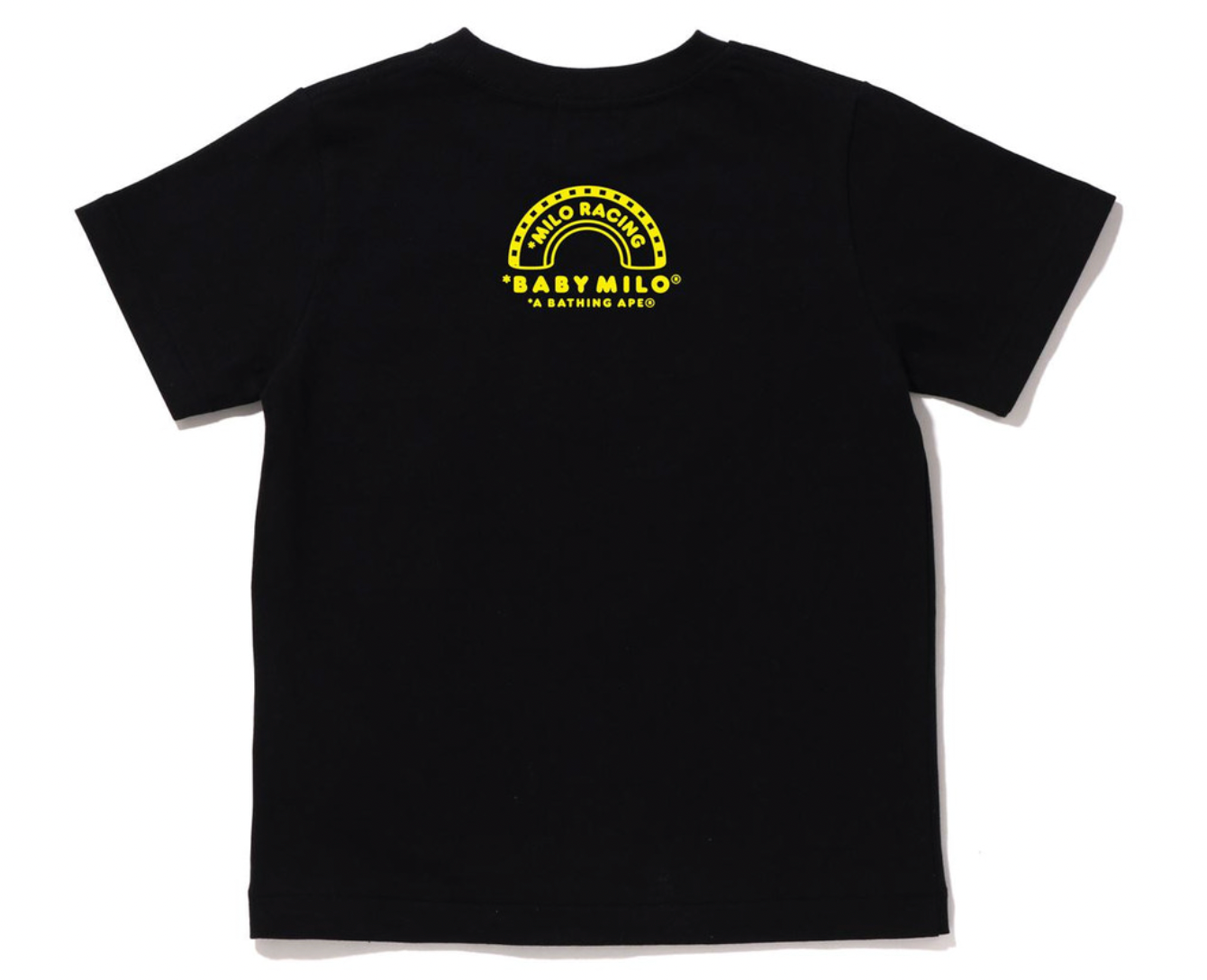 Bape Kids Baby Milo Black Racing T-Shirt #7 Size 90