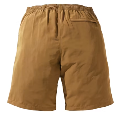 Bape One Point Beige Beach Shorts Size Large