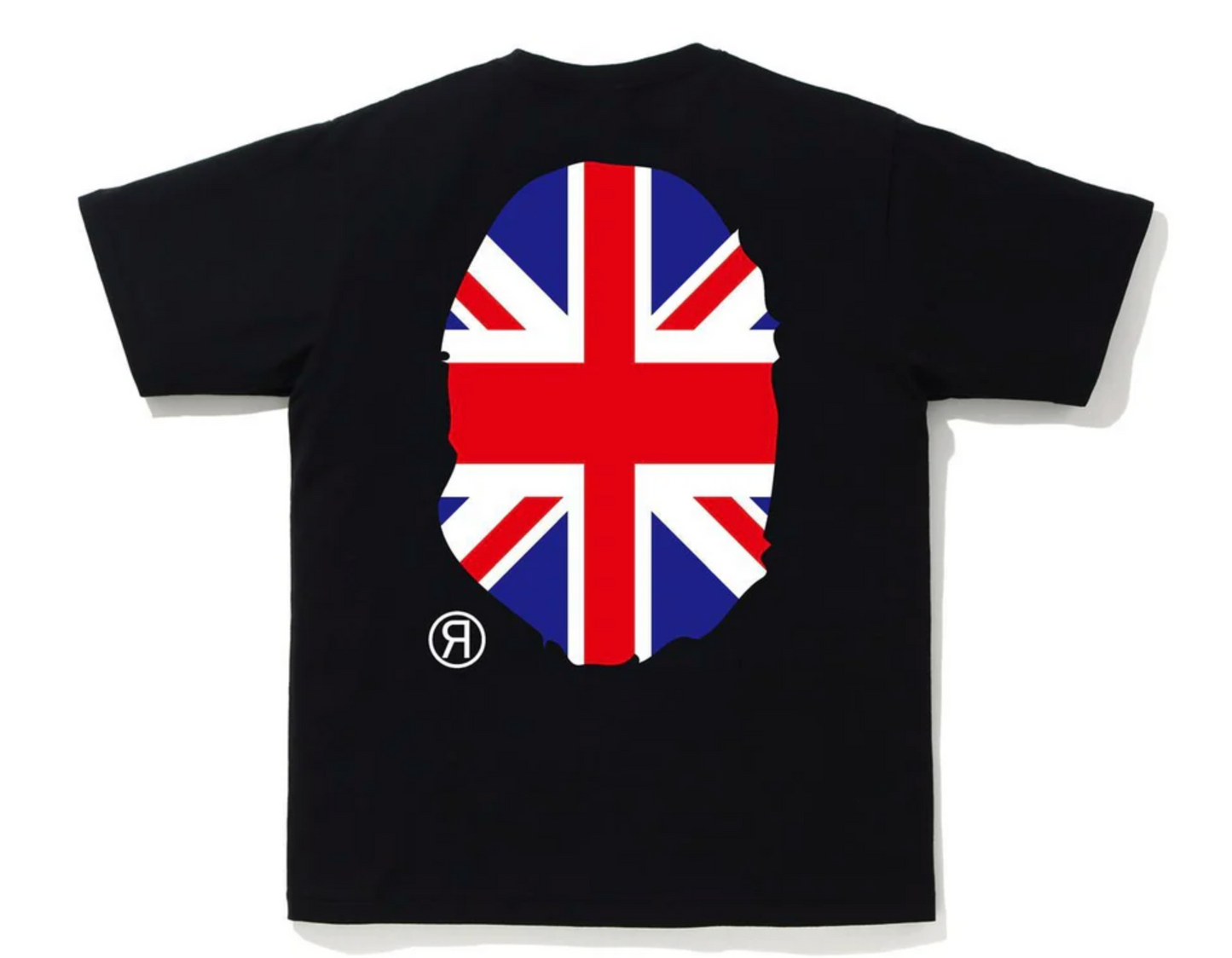Bape London Union Jack Black T-Shirt Size Small