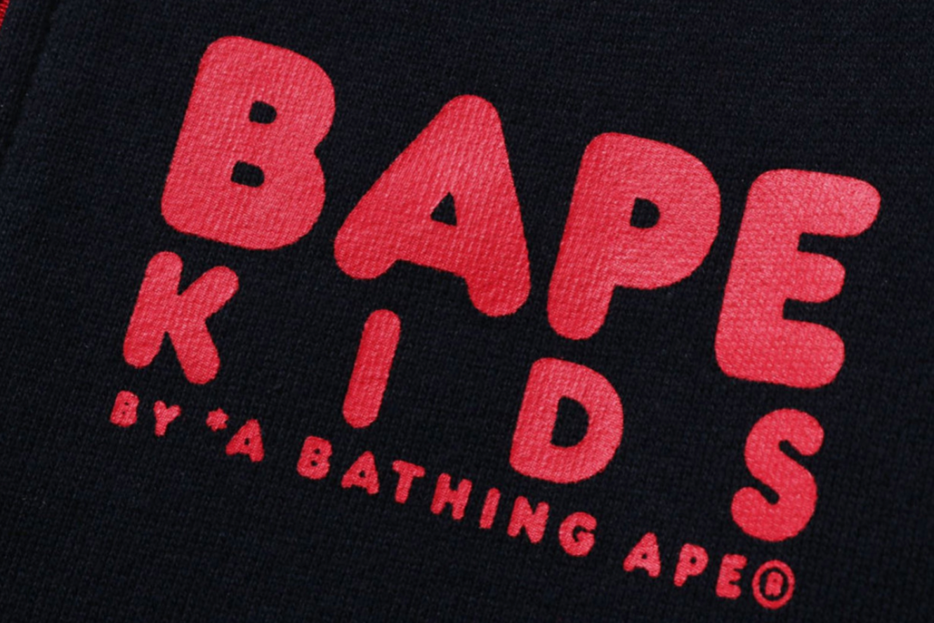 Bape Kids Baby Milo Pocket Zip Hoodie Navy Size 110 K