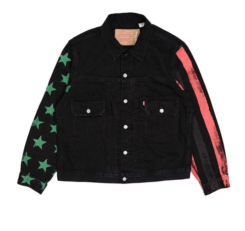 Denim Tears x CPFM 4th of July Denim Plant Jacket 'Black'