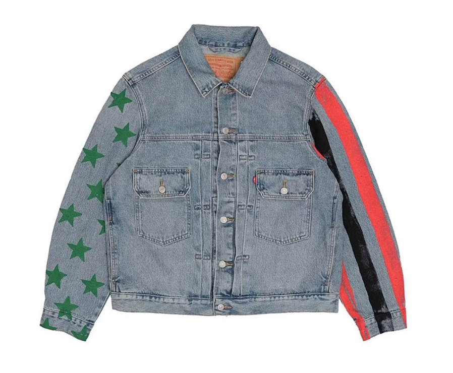 Denim Tears X CPFM Levi's '4th Of July' Indigo Denim Jacket