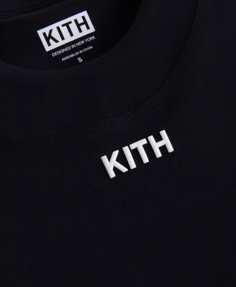 Kith Women's Mulberry II Active Black Tee Size Small