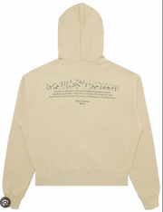 OFF-WHITE Figure Of Speech Pull Over Hoodie 'Dark Sand' LG