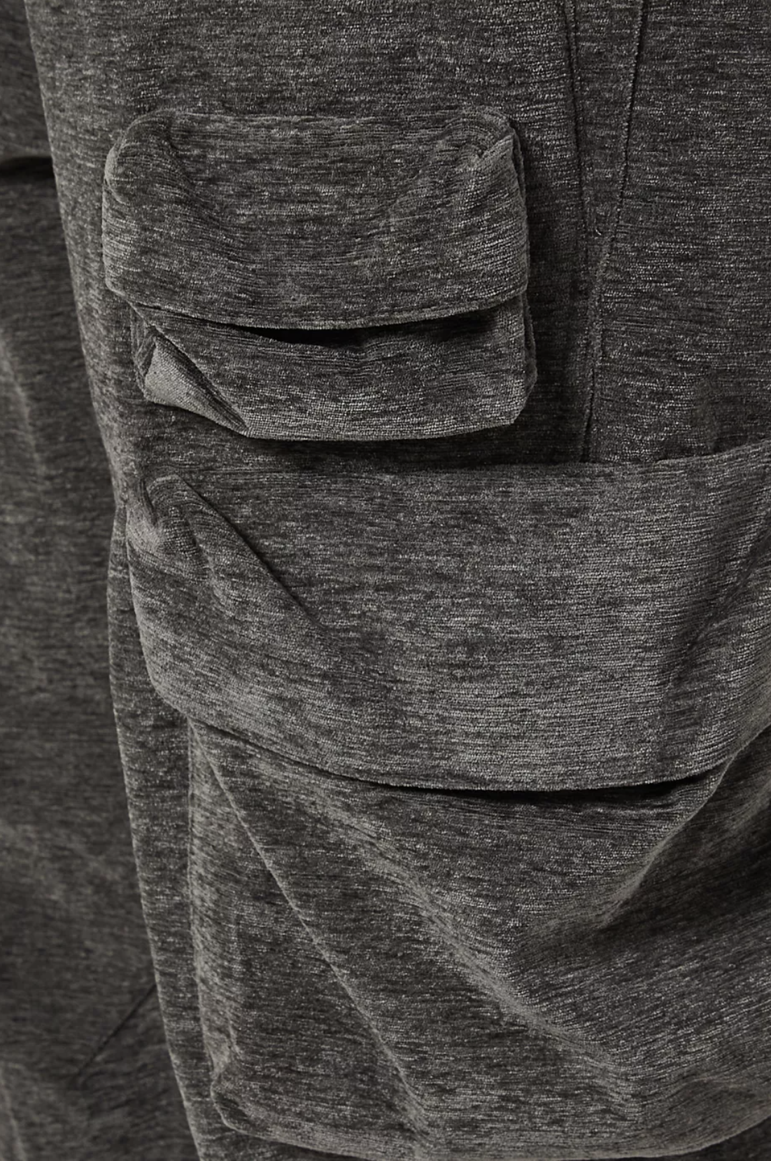 KITH Men's Chenille Chauncey Cargo Pants - Grey - Size Large