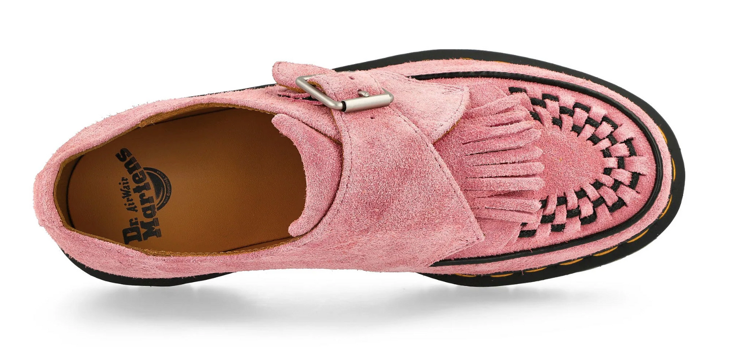Dr. Marten's Ramsey Monk KLT Pink Creeper Shoe - Size 8M