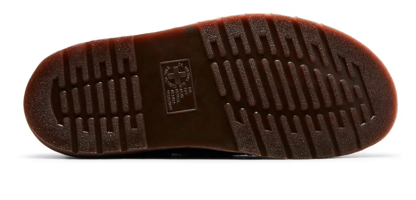 Dr. Marten's Isham Desert Oasis Black Suede Shoes - Size 10M