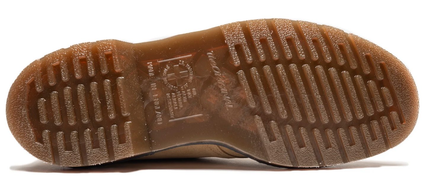 Dr. Marten's 1461 Almond Beige Buck Suede Shoes - Size 12M