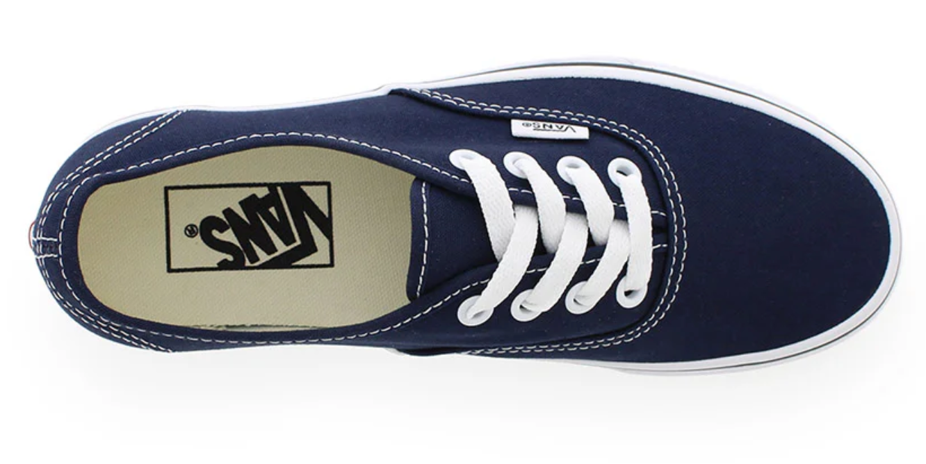 Vans Authentic Parisian Night/True White Sneakers - Size 11.5M