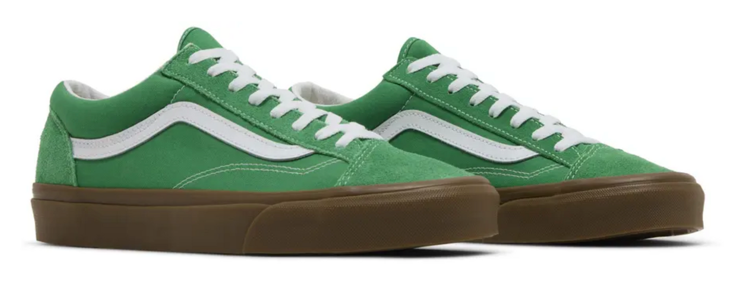 Vans Style 36 'Green Gum' Low-Top Unisex Sneakers - Size 9M