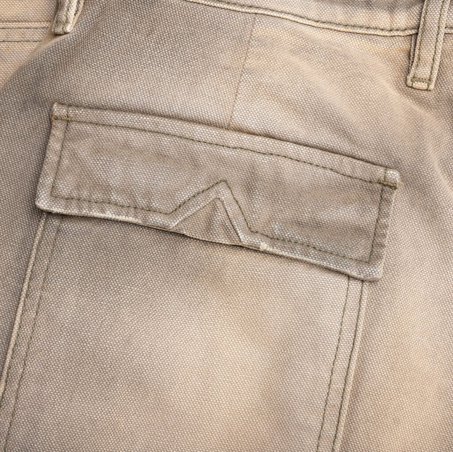 RHUDE Authentic Reza Double Knee Olive Pants Mens Size Medium MSRP:$975.00
