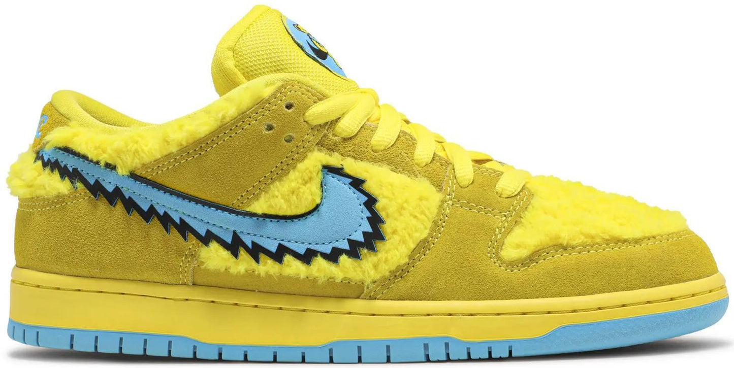 Size 7 - Nike Dunk Low SB x Grateful Dead Yellow Bear