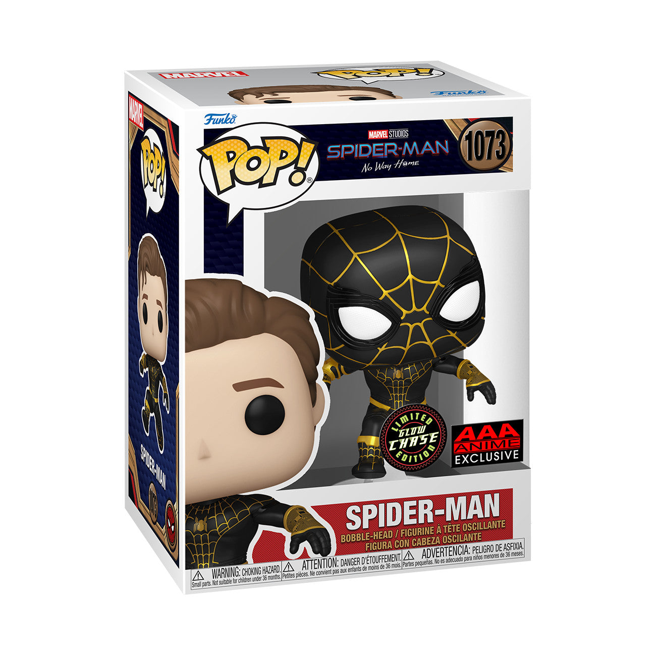 Funko Pop! Vinyl: Marvel - Spider-Man (Chase) - AAA Anime (Exclusive)