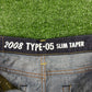BAPE X OVO 2008 Type-05 Navy Denim Pants Size Medium