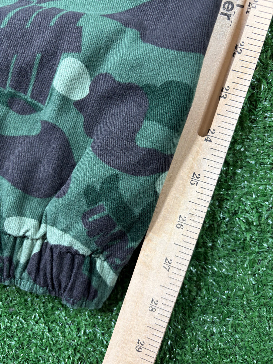 Bape x Undefeated Camo Flannel Cargo Pants Size XXL