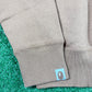 BAPE X Carhartt Beige Crewneck Sweatshirt Size Small