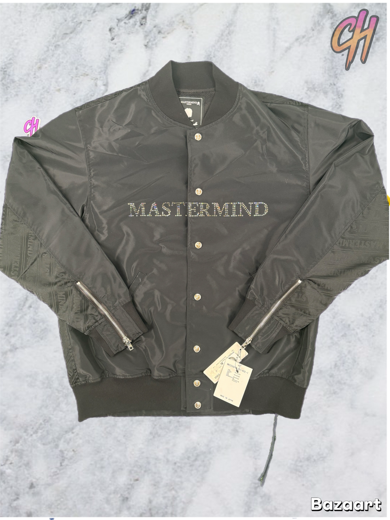 Mastermind World X Swarovski Varsity Jacket Size Medium (MSRP: $8,025)