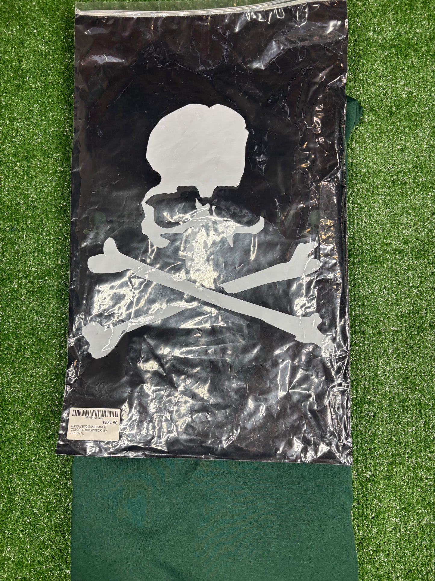 Mastermind World Vs. Bape Multi-Colored Crewneck Sweater Size Large