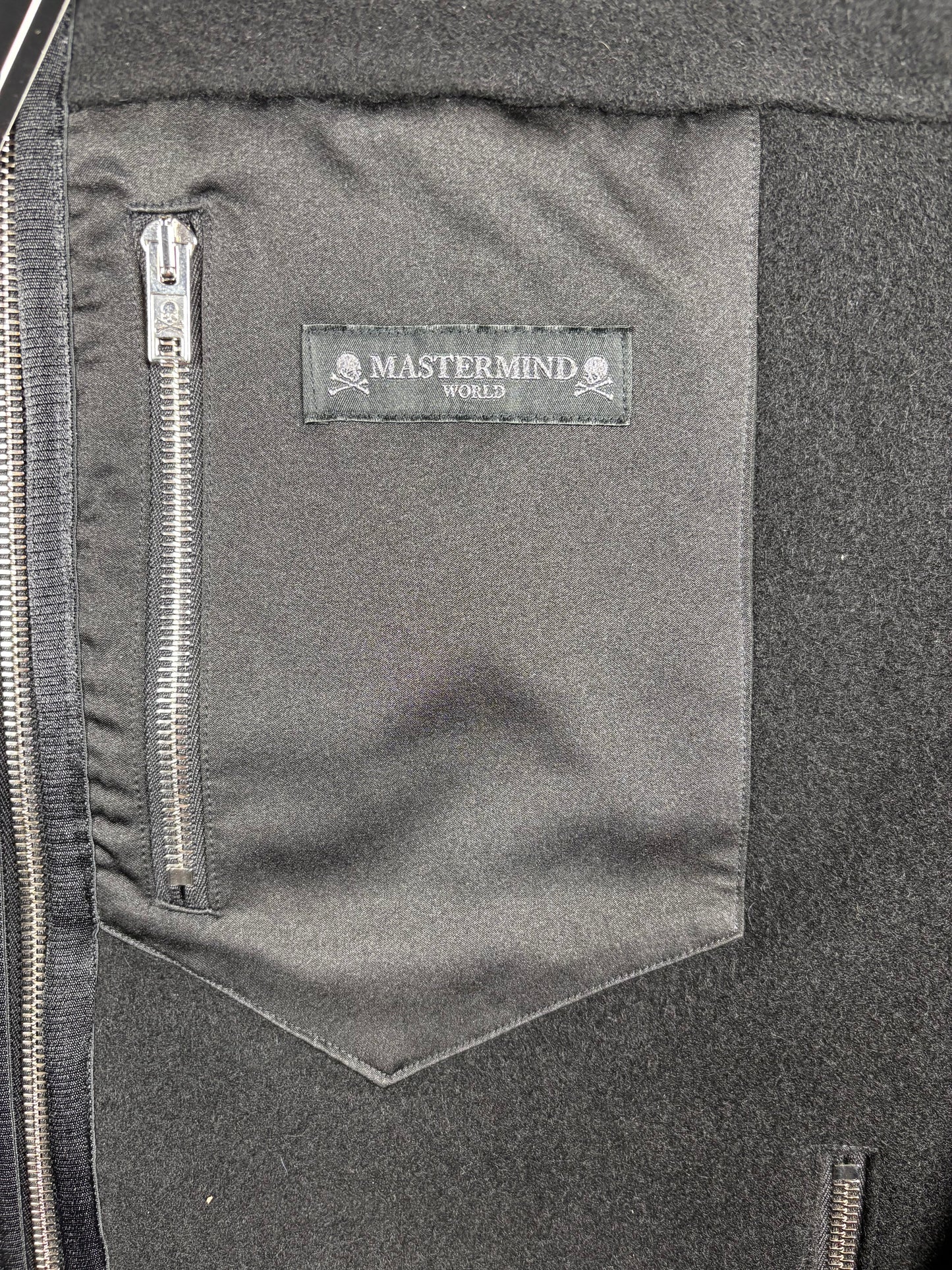 Mastermind Cashmere Fleece Black Blouson Size Large (MSRP: $6,000)