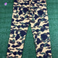 Bape 1st Camo Shark Slim Sweat Pants SS22 Size Large