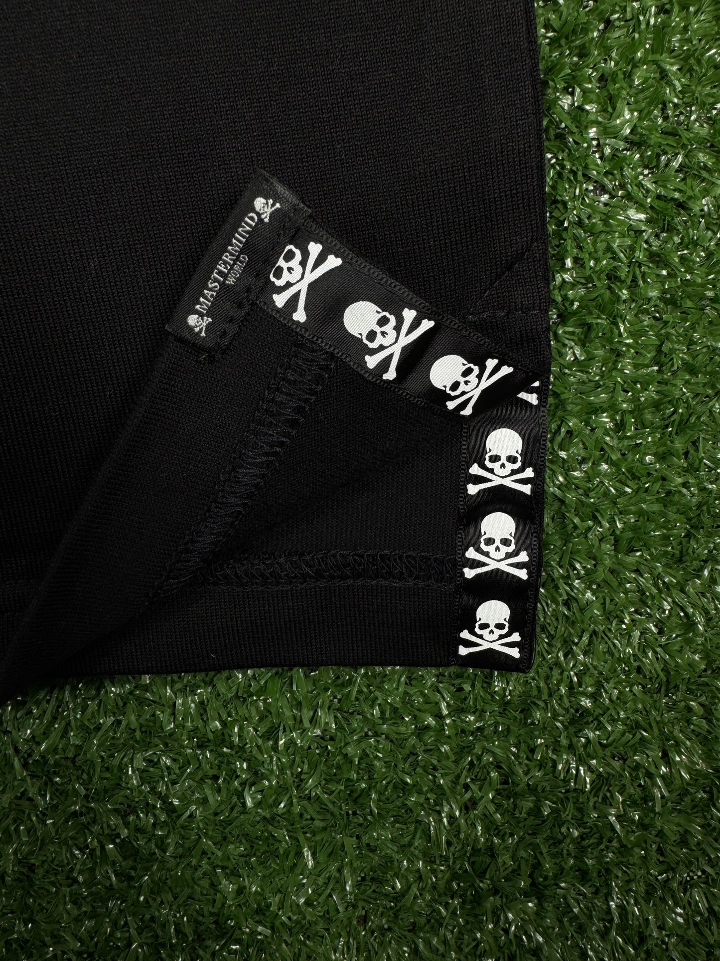 Mastermind Vs. Bape Boxed Logo Black S/S T-Shirt Size Large