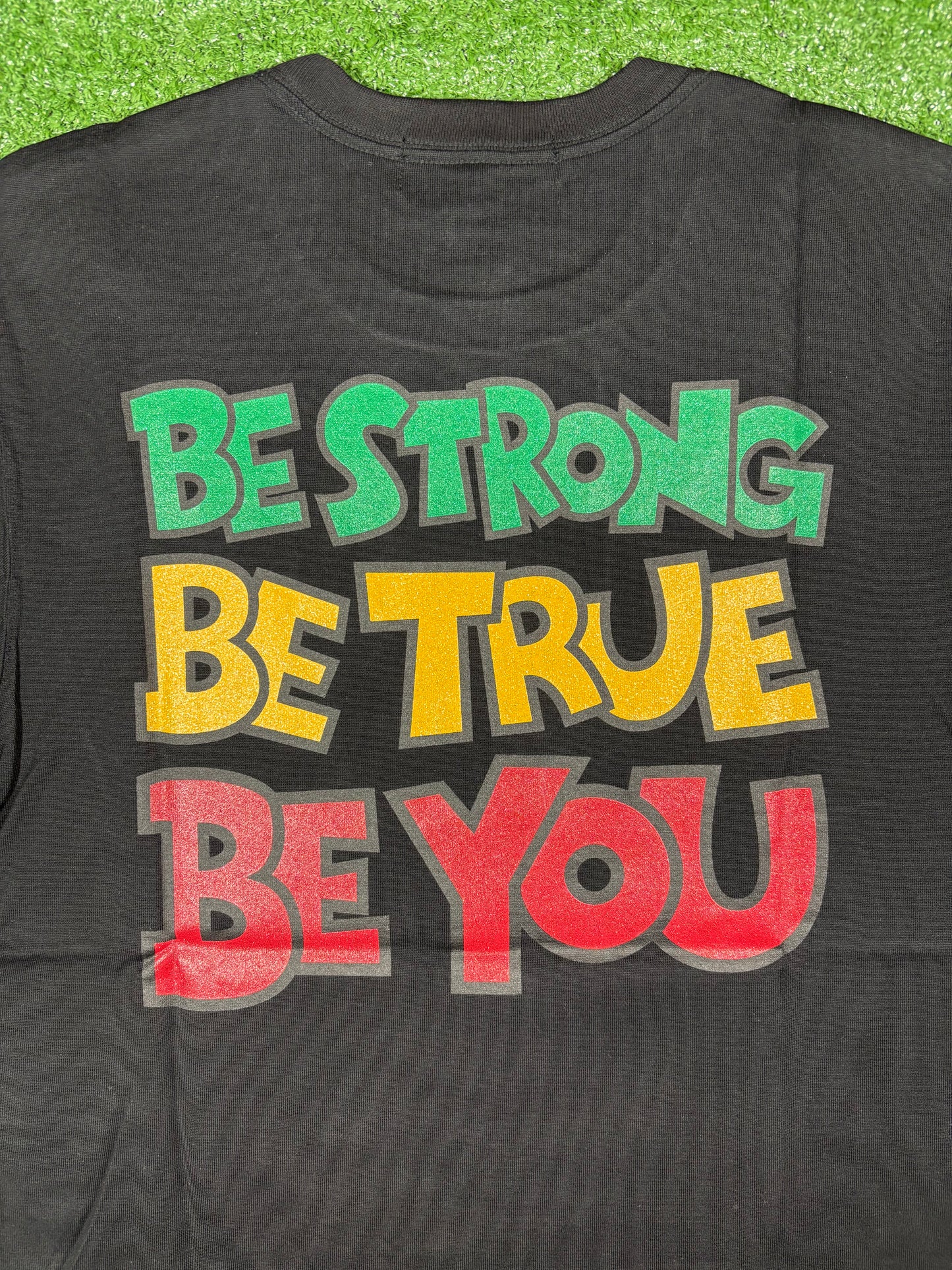 Mastermind Vs. Bape 'Be Strong' Black T-Shirt Size Small