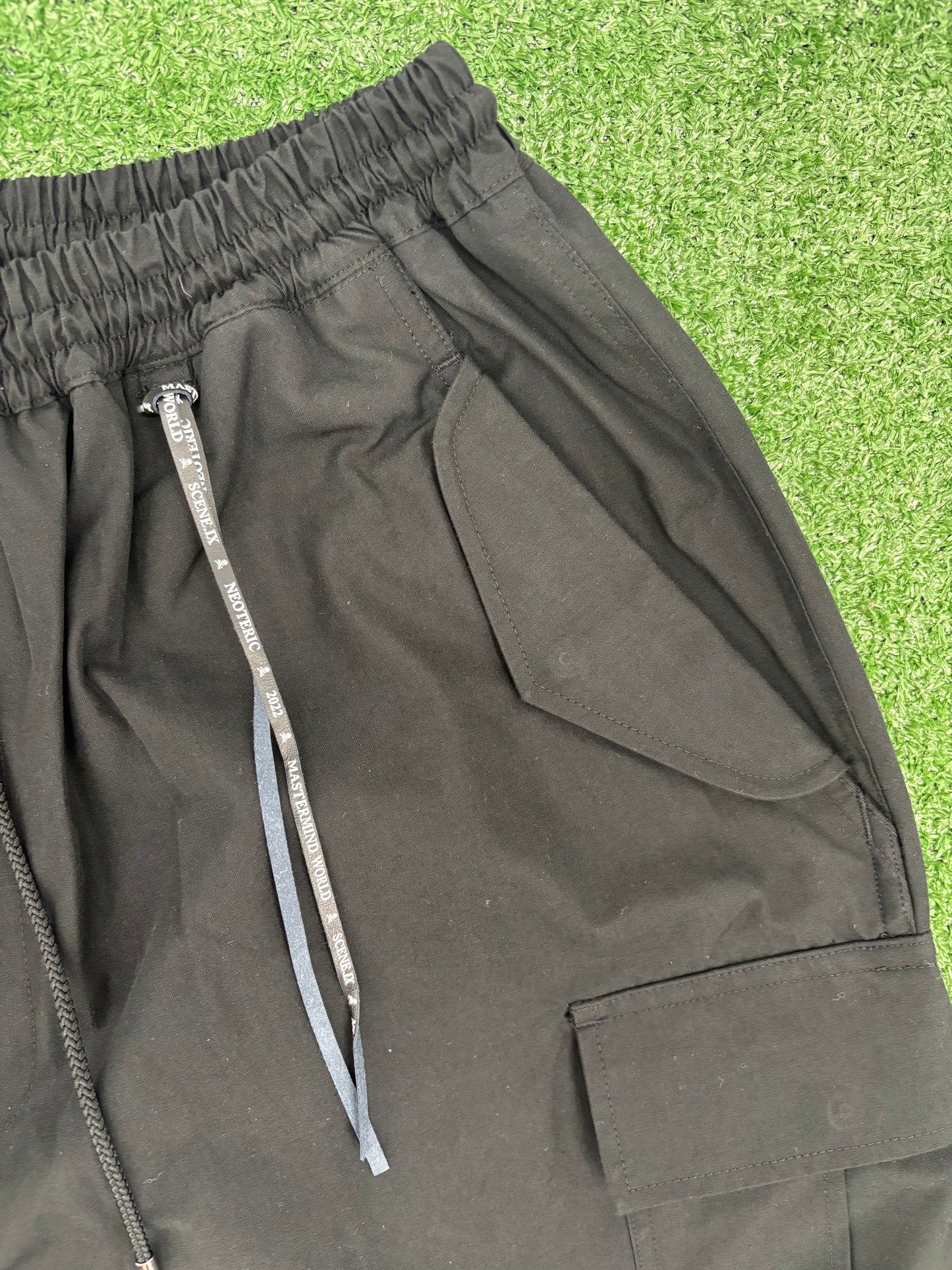 Mastermind World Black Chino Cargo Pants Size Large (MSRP: $1,574)