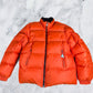 Moncler Orange Maya Puffer Down Coat Jacket (Pre-Owned)