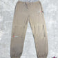 BAPE PolarTech Fleece Beige Drawstring Pants Size Large