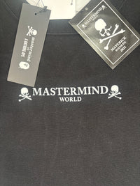 Mastermind World Split Color Black/White L/S T-Shirt Size Medium (MSRP: $950)