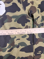 Bape 1st Camo Green Crewneck Sweater Size XL