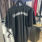 Chrome Hearts Black Scroll Logo Pocket S/S T-Shirt - Size XL