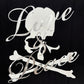 Mastermind World 'Love & Peace' Black T-Shirt Size Medium (MSRP: $889.00)
