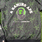 Bape X Razer Neon Camo Full-Zip Hoodie Size Large