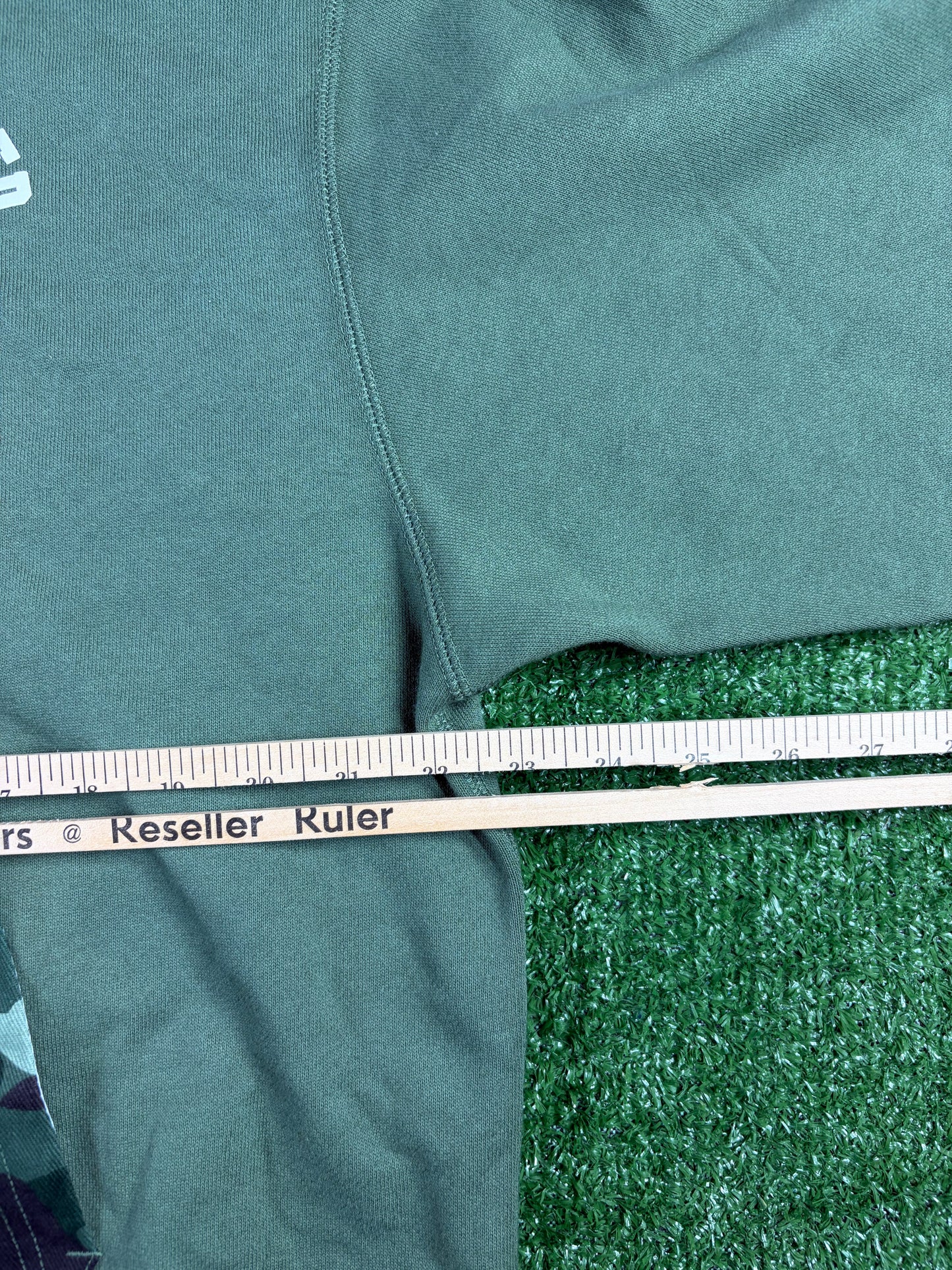 Bape X Undefeated Green Color Camo Zip-Up Hoodie Medium