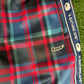 Bape Plaid Check Navy Jersey Track Pants Size XL