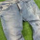 AG Men's Indigo Light Washed Denim Jeans (USED) - Size 36W/32L