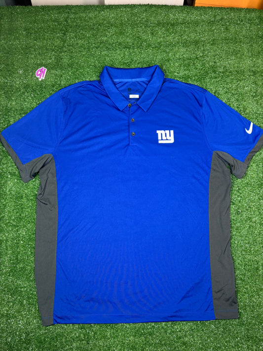 NFL New York Giants Nike Dri-Fit Team Polo Size XXL (New W/O Tags)