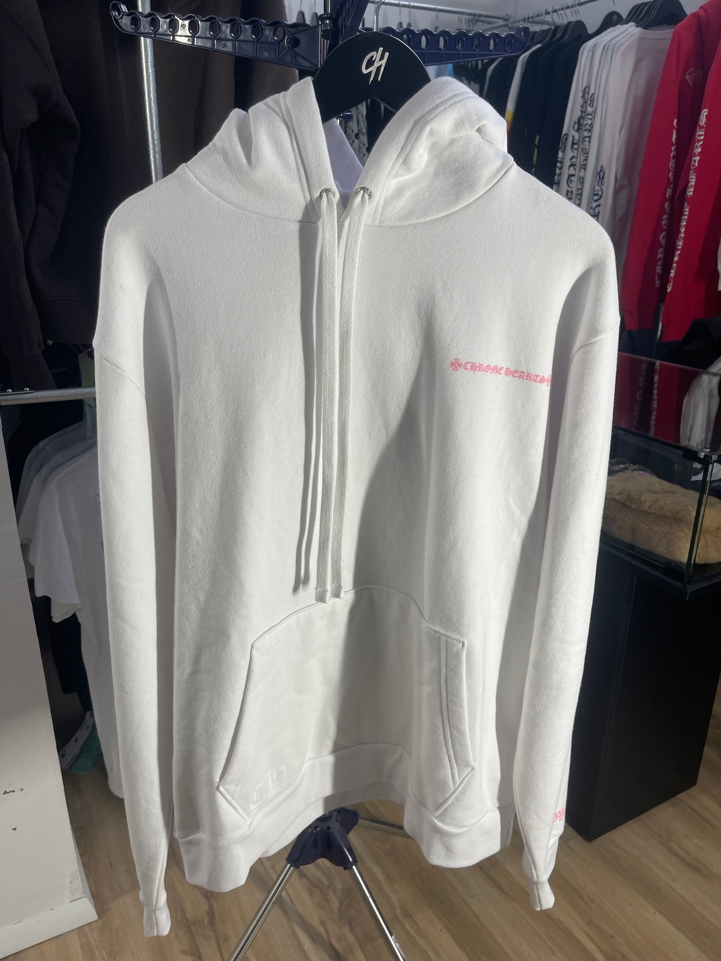 Chrome Hearts Laurie Lynn Stark Hoodie 'White’