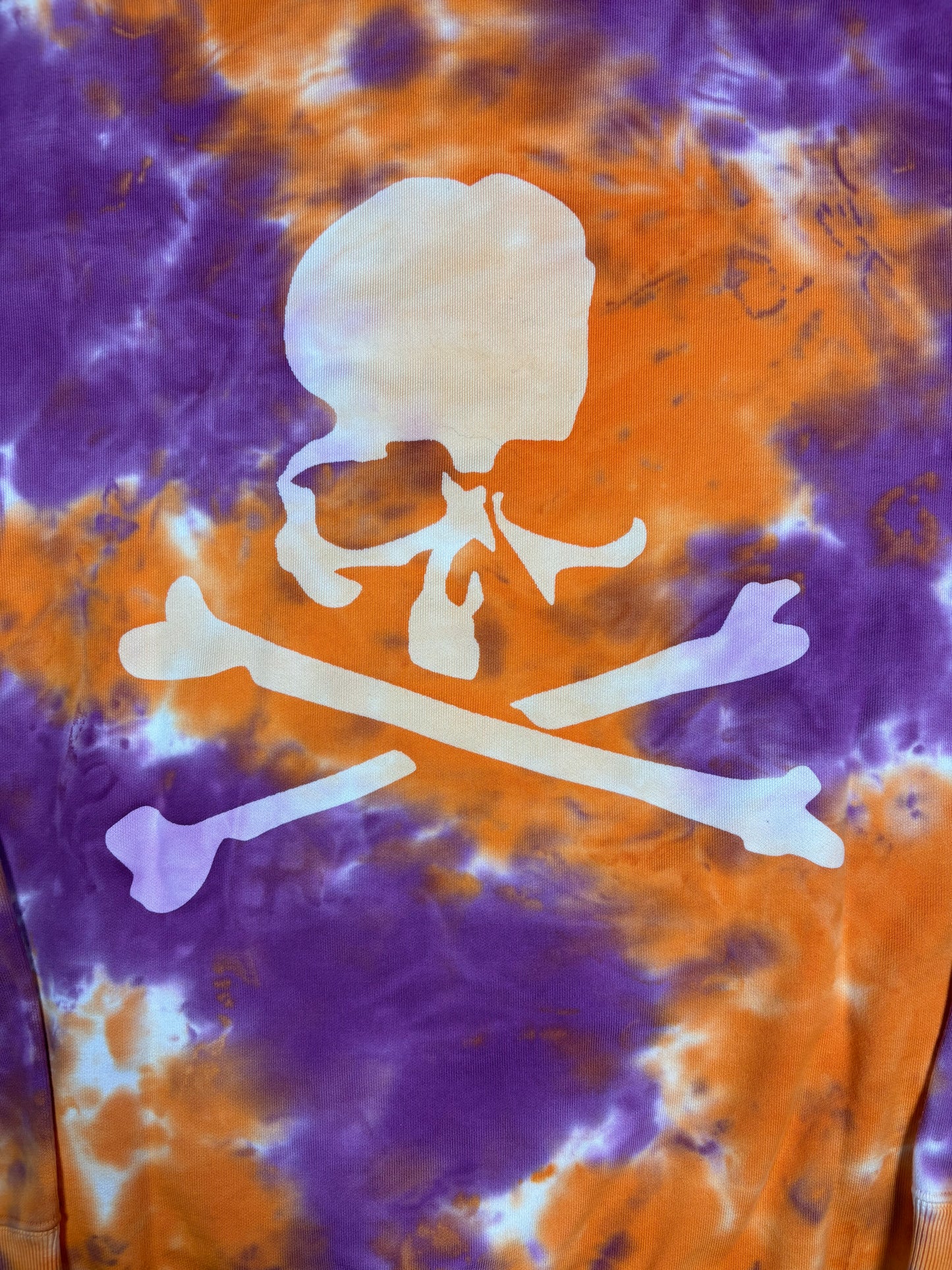 Mastermind World Vs. Bape Purple Tie-Dye Hoodie Size Medium