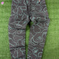 Bape Text Code Camo Black Jogger Sweatpants Size Large
