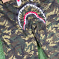 BAPE x OVO Woodland Camo Shark Reversible Sweatpants XXL
