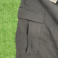 Mastermind World Ribbed Black Cargo Sweatpants Size Medium (MSRP: $1,149)