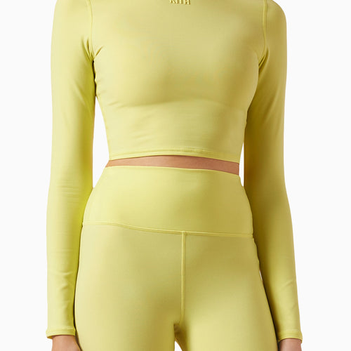 Kith Women's Mulberry Active Ls - Yellow L (MSRP: $95)
